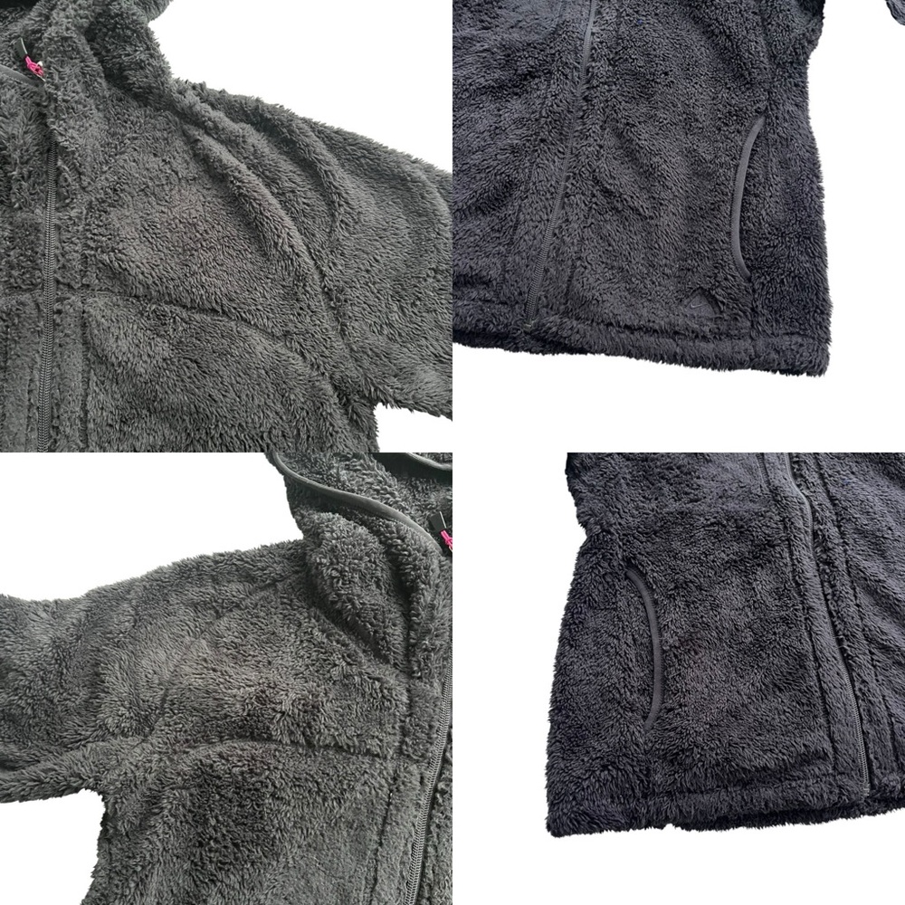 Nike ACG Women’s M Black High Pile Fleece Sherpa Full Zip Hooded Jacket ACGW1194 - Picture 8 of 16
